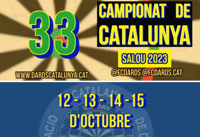 33è Campionat de Catalunya 2023: Registre